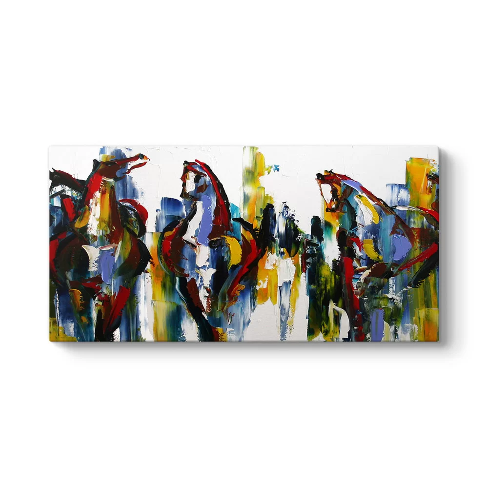 The Herd of Carousel Ponies Tablosu - Model 5